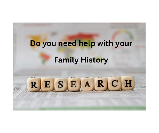 Getting help to research your family history.